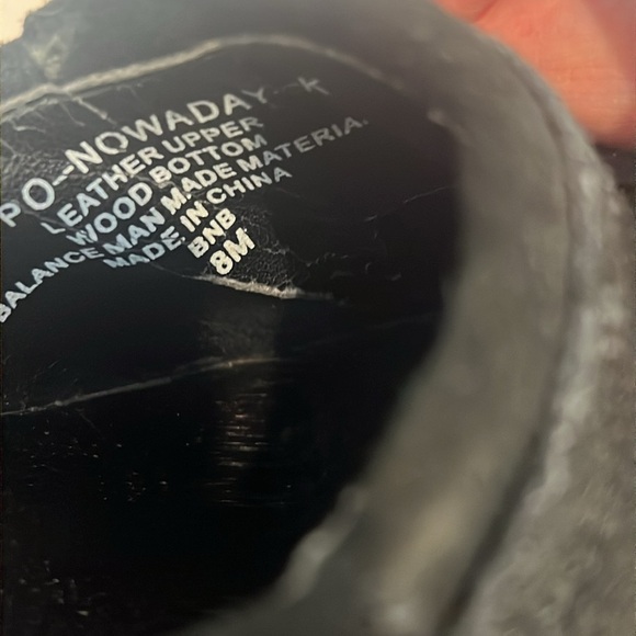 Nine & Company black  PO-NOWADAY-K leather clog size 8 in great condition! - Picture 9 of 9